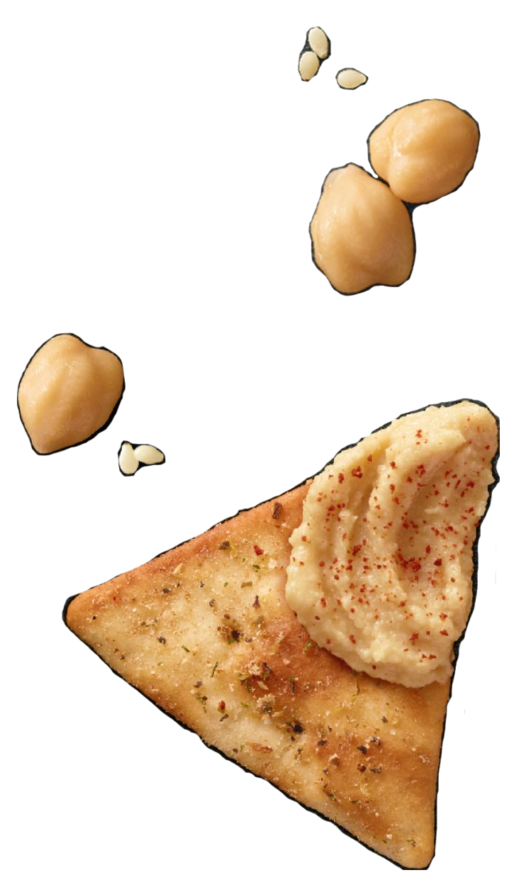 Crackers and Hummus